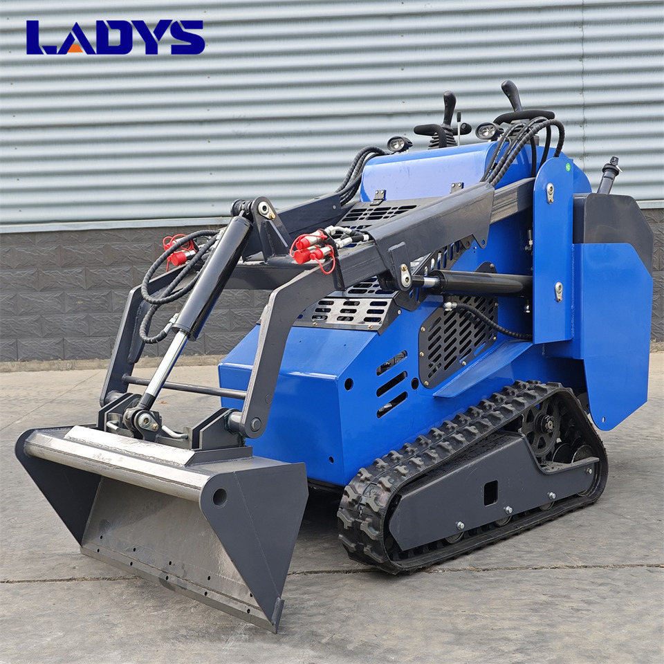LADYS Free Shipping Mini Skid Steer Loader Compact Track Electric/Diesel Chinese Mini Skid Steer Loader For Sale With Mini Skid Steer Attachments 4 In 1 Bucket - شيول صغير: صورة 1 LADYS Free Shipping Mini Skid Steer Loader Compact Track Electric/Diesel Chinese Mini Skid Steer Loader For Sale With Mini Skid Steer Attachments 4 In 1 Bucket - شيول صغير: صورة 1