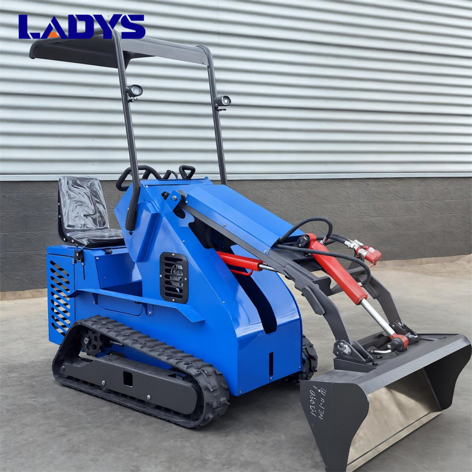 LADYS Free Shipping Mini Skid Steer Loader Compact Track Electric/Diesel Chinese Mini Skid Steer Loader For Sale With Mini Skid Steer Attachments 4 In 1 Bucket - شيول صغير: صورة 5 LADYS Free Shipping Mini Skid Steer Loader Compact Track Electric/Diesel Chinese Mini Skid Steer Loader For Sale With Mini Skid Steer Attachments 4 In 1 Bucket - شيول صغير: صورة 5