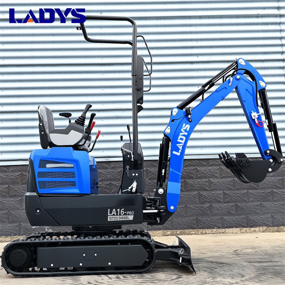 حفار صغير للبيع  LADYS LA16Pro Mini Excavator Kubota Euro 5/Epa Engine Mini Excavator For Sale: صورة 6