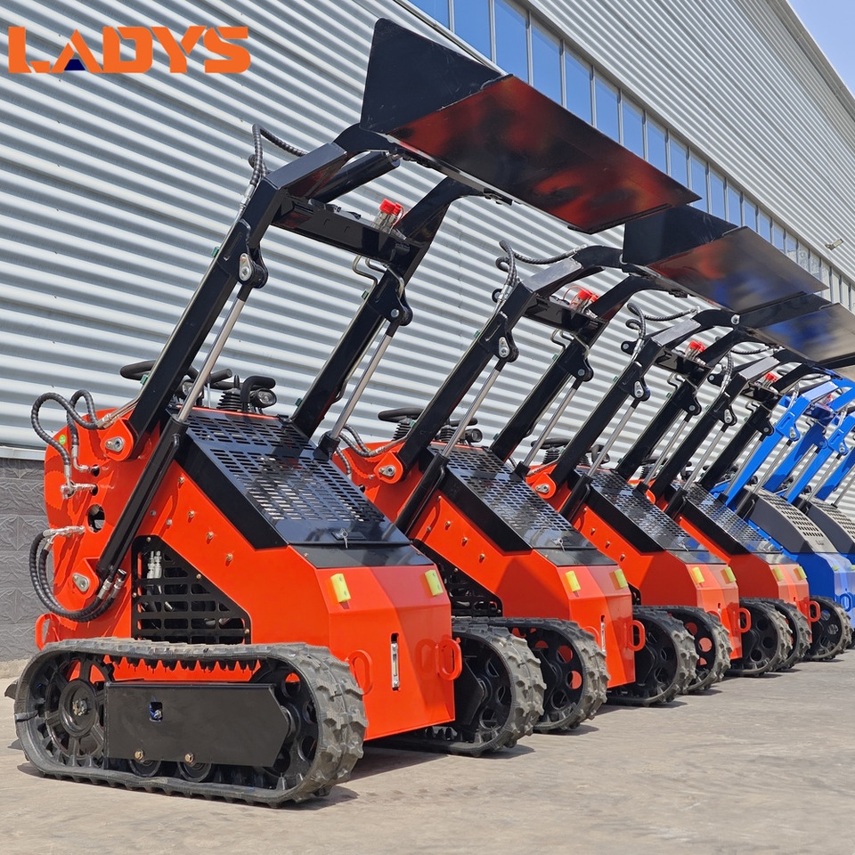 LADYS Free Shipping Mini Skid Steer Loader Compact Track Electric/Diesel Chinese Mini Skid Steer Loader For Sale With Mini Skid Steer Attachments 4 In 1 Bucket - شيول صغير: صورة 1 LADYS Free Shipping Mini Skid Steer Loader Compact Track Electric/Diesel Chinese Mini Skid Steer Loader For Sale With Mini Skid Steer Attachments 4 In 1 Bucket - شيول صغير: صورة 1