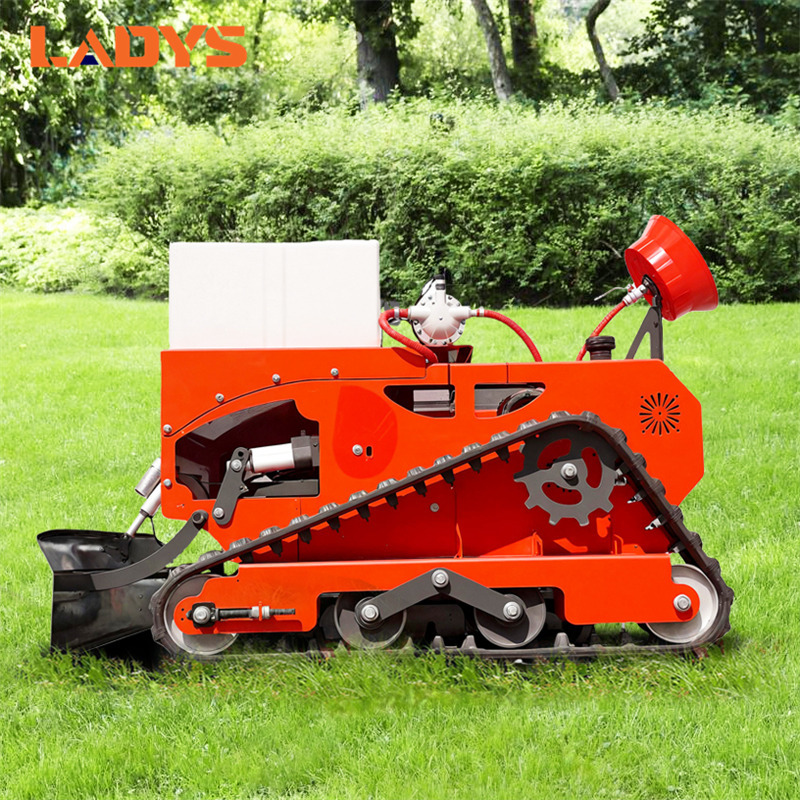 LADYS LD1000 Electric Remote Control Multi-Function Lawn Mower All-Terrain Agricultural Sprayers Pesticide Spraying Mower Gas Gasoline Track Crawler Lawn Mower - جزازة العشب: صورة 4 LADYS LD1000 Electric Remote Control Multi-Function Lawn Mower All-Terrain Agricultural Sprayers Pesticide Spraying Mower Gas Gasoline Track Crawler Lawn Mower - جزازة العشب: صورة 4