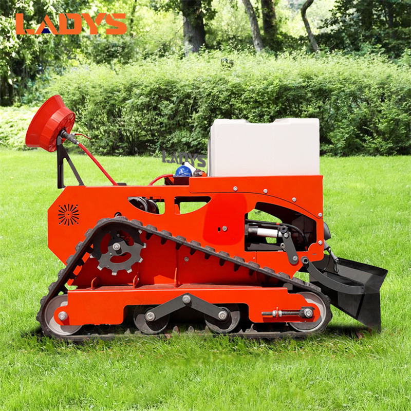 LADYS LD1000 Electric Remote Control Multi-Function Lawn Mower All-Terrain Agricultural Sprayers Pesticide Spraying Mower Gas Gasoline Track Crawler Lawn Mower - جزازة العشب: صورة 5 LADYS LD1000 Electric Remote Control Multi-Function Lawn Mower All-Terrain Agricultural Sprayers Pesticide Spraying Mower Gas Gasoline Track Crawler Lawn Mower - جزازة العشب: صورة 5