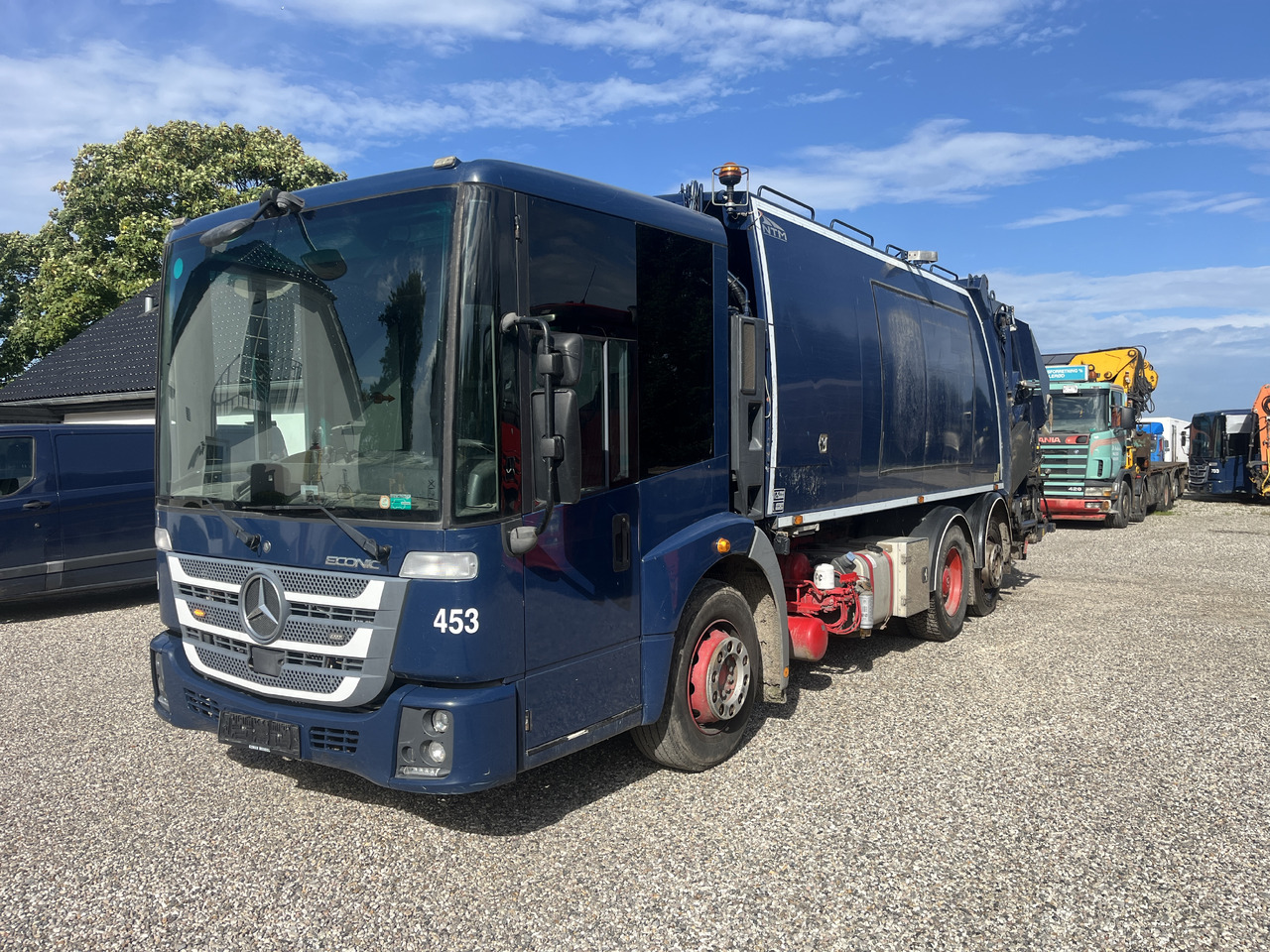 MERCEDES-BENZ Ecionic 2630 2 camber NTM - شاحنة قمامة: صورة 1 MERCEDES-BENZ Ecionic 2630 2 camber NTM - شاحنة قمامة: صورة 1