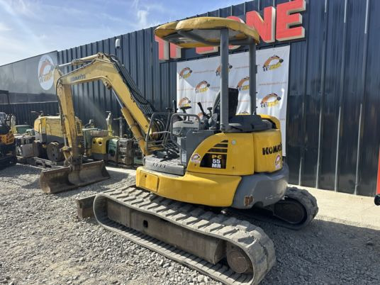 Komatsu PC55MR-3 à 22500 Euros HT - حفار صغير: صورة 4 Komatsu PC55MR-3 à 22500 Euros HT - حفار صغير: صورة 4