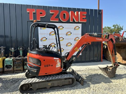 Kubota U27-4 à 20500 € HT - حفار صغير: صورة 1 Kubota U27-4 à 20500 € HT - حفار صغير: صورة 1