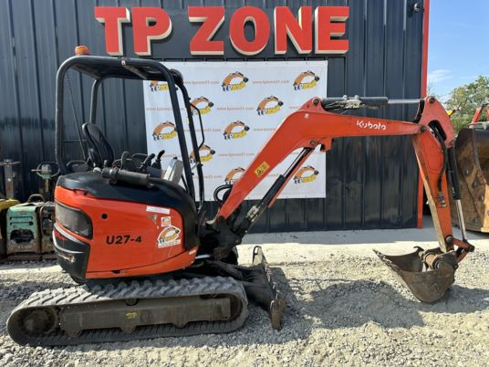 Kubota U27-4 à 20500 € HT - حفار صغير: صورة 3 Kubota U27-4 à 20500 € HT - حفار صغير: صورة 3