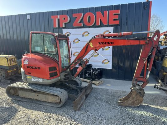 Volvo ECR50 D à 25900 euros HT - حفار صغير: صورة 1 Volvo ECR50 D à 25900 euros HT - حفار صغير: صورة 1