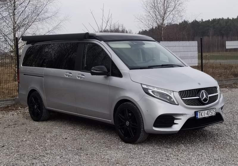 Mercedes-Benz V klasa Marco Polo 4matic - حافلة صغيرة, ميكروباص: صورة 2 Mercedes-Benz V klasa Marco Polo 4matic - حافلة صغيرة, ميكروباص: صورة 2