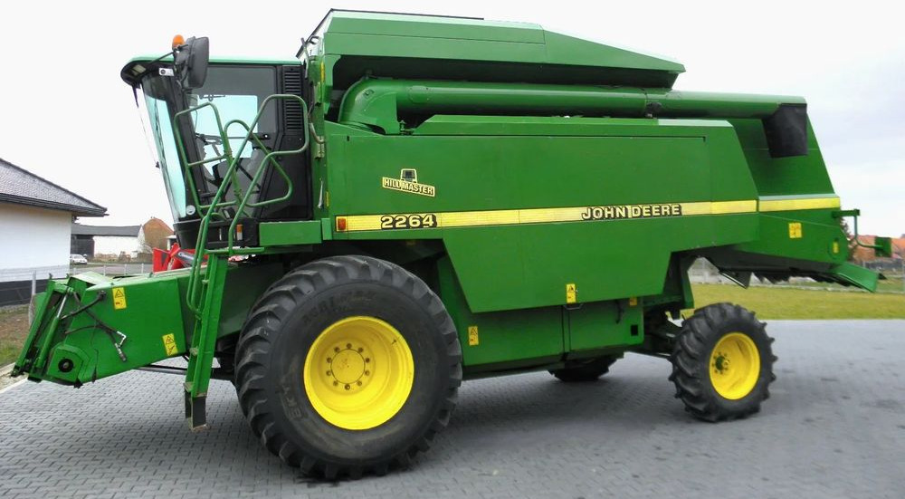 John Deere 2264 HM 1998 Rok, heder 6,1 m, Stol do rzepaku, Nie Malowany, Stan Bardzo Dobry - حصادة: صورة 2 John Deere 2264 HM 1998 Rok, heder 6,1 m, Stol do rzepaku, Nie Malowany, Stan Bardzo Dobry - حصادة: صورة 2
