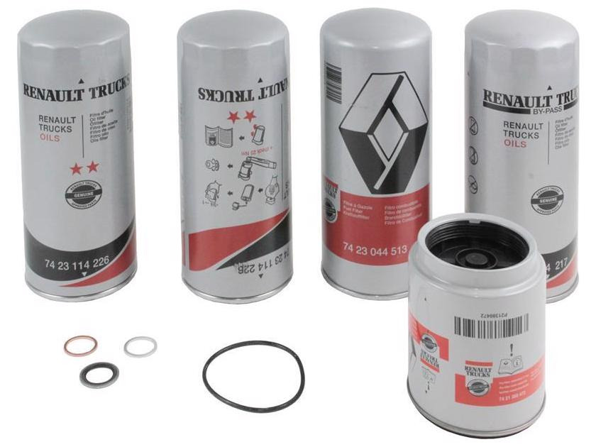 RENAULT TRUCKS ZESTAW FILTRÓW RVI EURO-5 MAGNUM DXI KERAX PREMIUM 5001875125 - فلتر الوقود: صورة 1 RENAULT TRUCKS ZESTAW FILTRÓW RVI EURO-5 MAGNUM DXI KERAX PREMIUM 5001875125 - فلتر الوقود: صورة 1