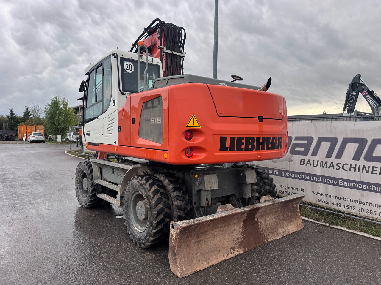 LIEBHERR A 916 Litronic - حفار ذو عجلات: صورة 4 LIEBHERR A 916 Litronic - حفار ذو عجلات: صورة 4
