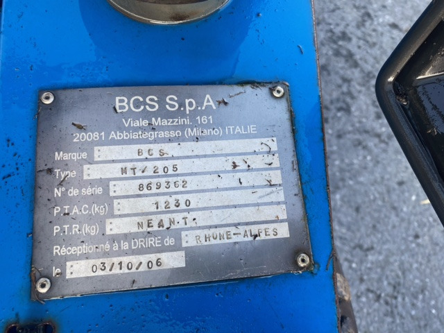 BCS MT205 - جزازة عشب الحدائق: صورة 2 BCS MT205 - جزازة عشب الحدائق: صورة 2