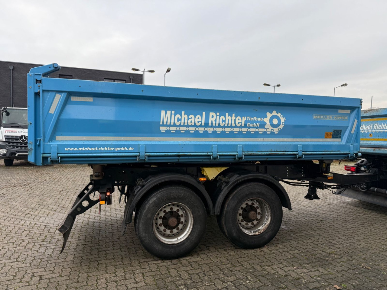 Meiller MZDA 18/23 kippanhänger - مقطورة قلابة: صورة 2 Meiller MZDA 18/23 kippanhänger - مقطورة قلابة: صورة 2