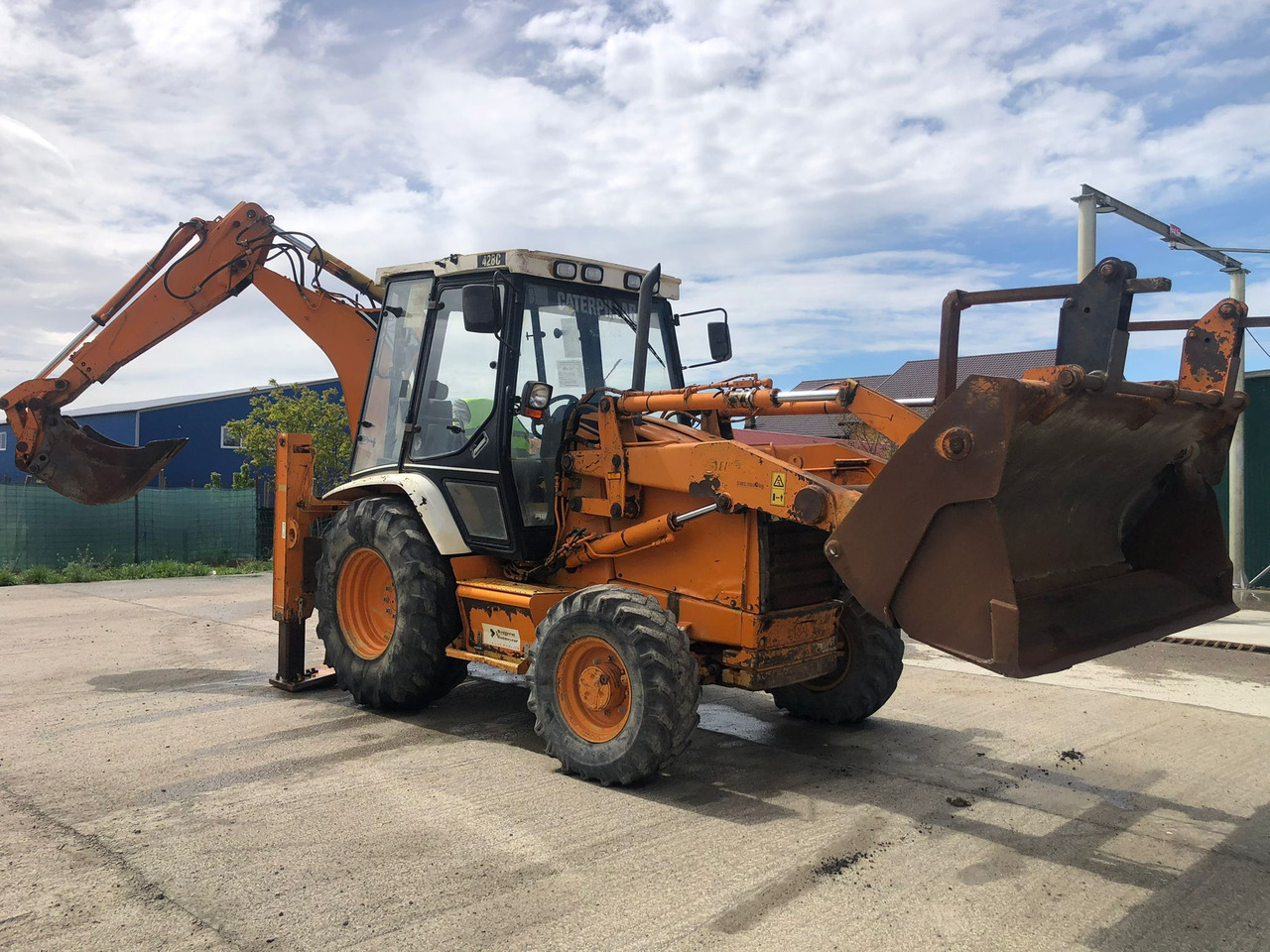 CATERPILLAR 428 C TERRACING EQUIPMENT BULLDOEXCAVATOR - لودر ذو محراث خلفي/ باكهو: صورة 4 CATERPILLAR 428 C TERRACING EQUIPMENT BULLDOEXCAVATOR - لودر ذو محراث خلفي/ باكهو: صورة 4