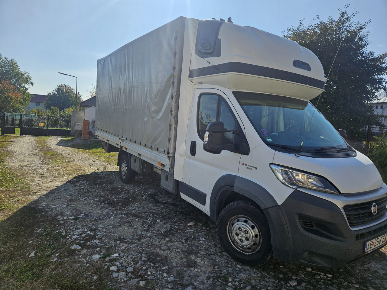 Fiat Ducato 10 Europallets - شاحنة مغلقة بستائر جانبية: صورة 1 Fiat Ducato 10 Europallets - شاحنة مغلقة بستائر جانبية: صورة 1