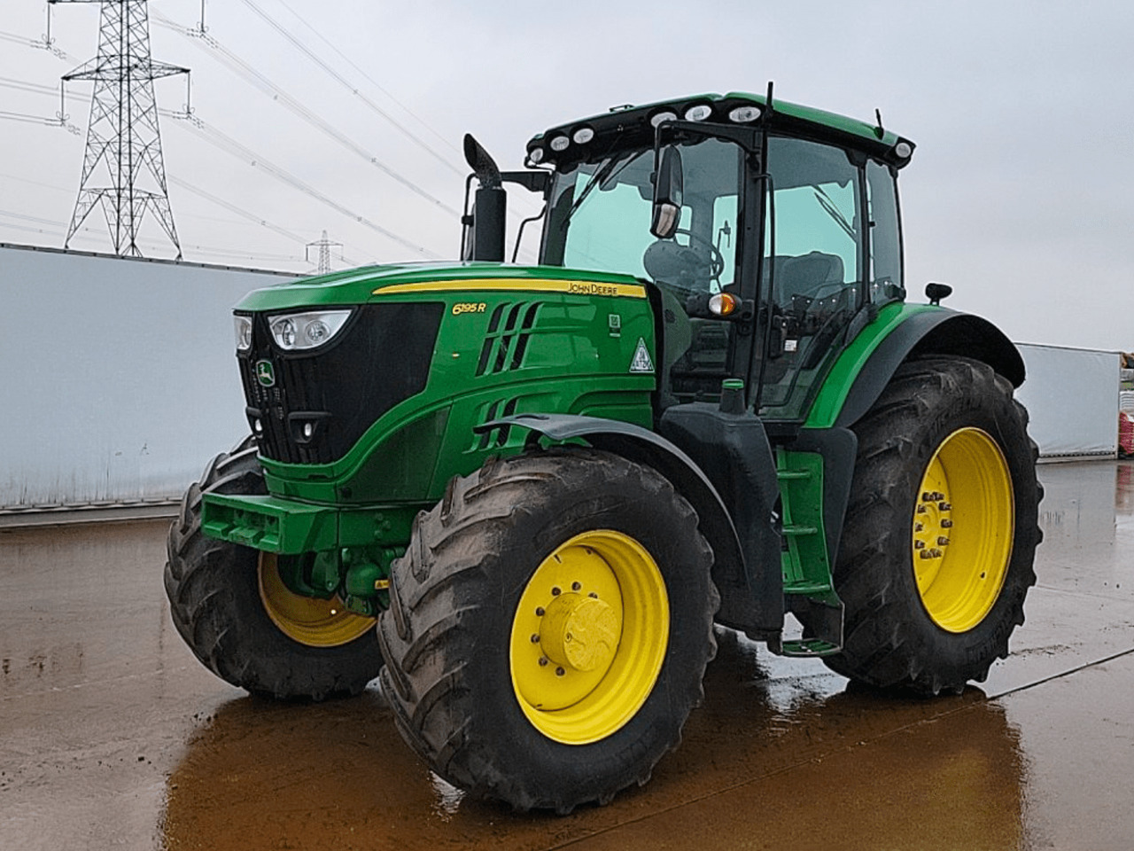John Deere 6195R 4WD, Auto Trac + Activare !!! TOP !!! - جرار: صورة 1 John Deere 6195R 4WD, Auto Trac + Activare !!! TOP !!! - جرار: صورة 1