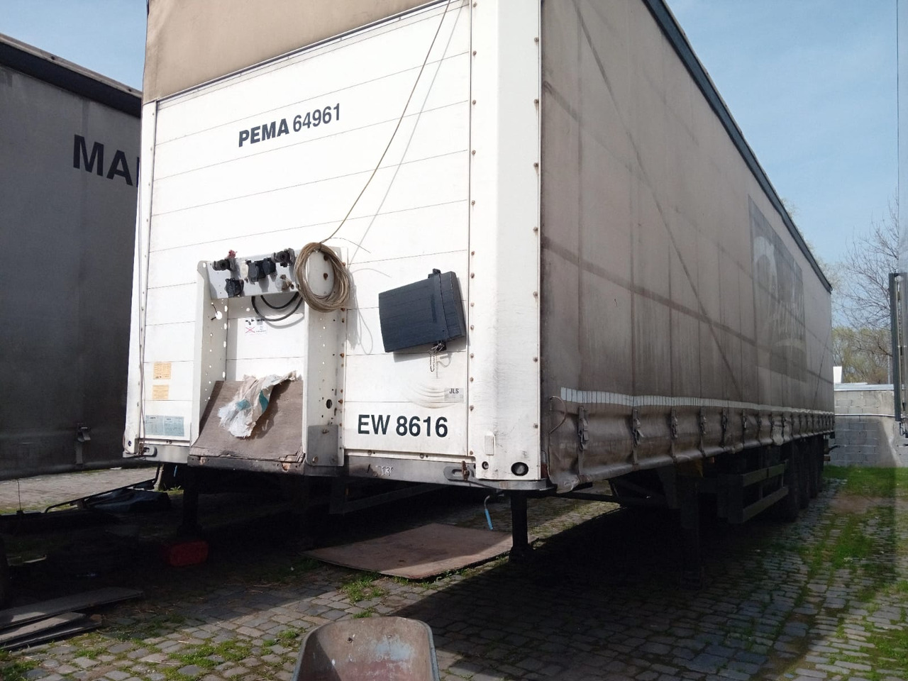 Schmitz S01 Semi-Trailer - نصف مقطورة بستائر جانبية: صورة 1 Schmitz S01 Semi-Trailer - نصف مقطورة بستائر جانبية: صورة 1
