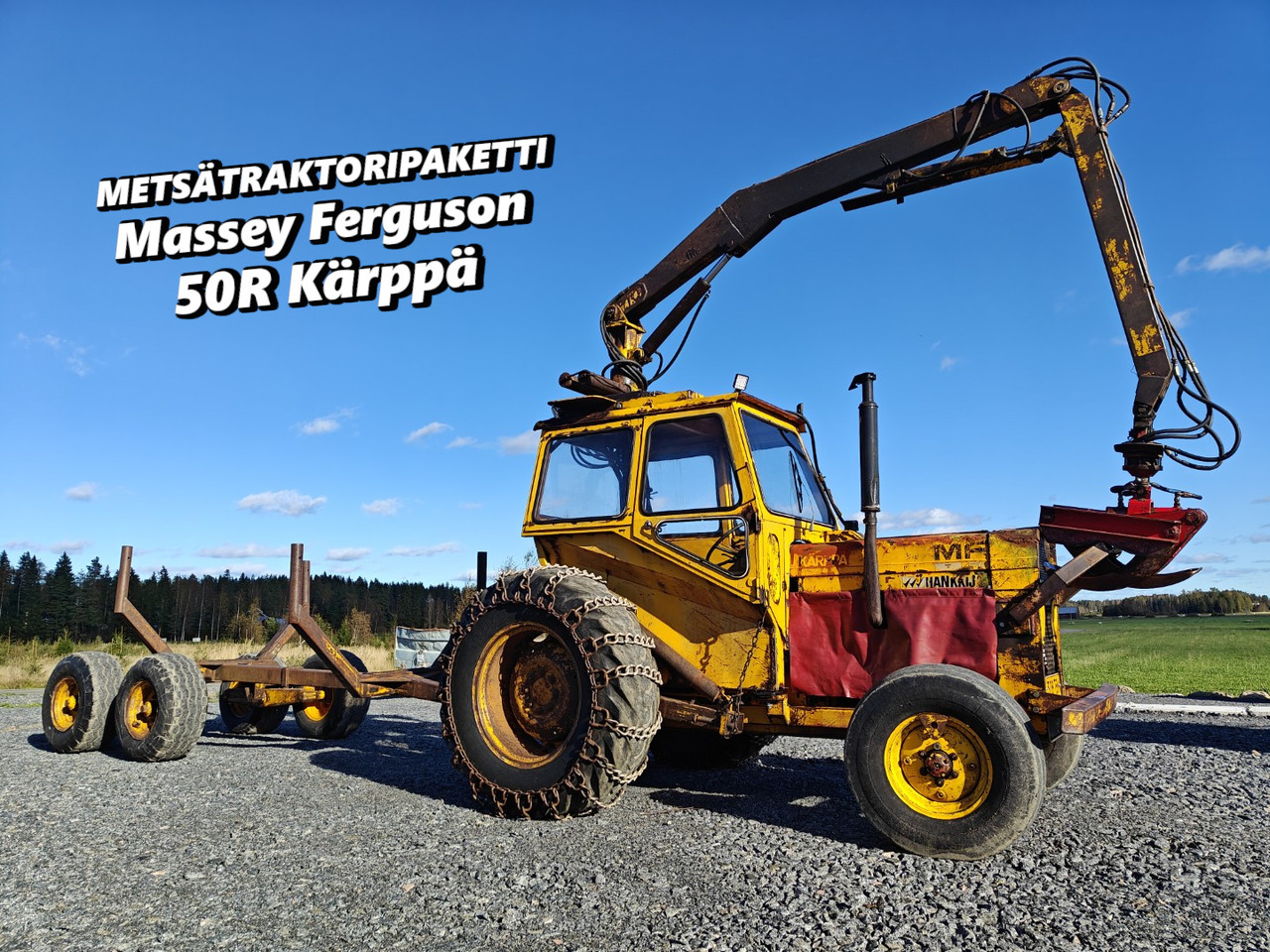 MASSEY FERGUSON 50R Kärppä - Metsätraktoripaketti - جرار: صورة 1 MASSEY FERGUSON 50R Kärppä - Metsätraktoripaketti - جرار: صورة 1