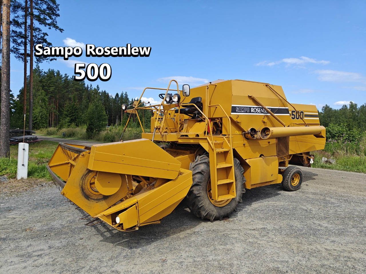 Sampo Rosenlew 500 - حصادة: صورة 1 Sampo Rosenlew 500 - حصادة: صورة 1