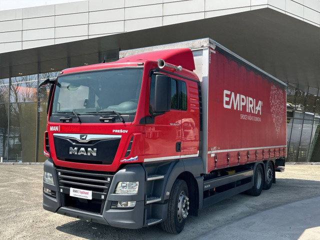 MAN TGX 26.470 6X2-4 BL súprava warranty - شاحنة بهيكل معدني للمقصورة: صورة 1 MAN TGX 26.470 6X2-4 BL súprava warranty - شاحنة بهيكل معدني للمقصورة: صورة 1