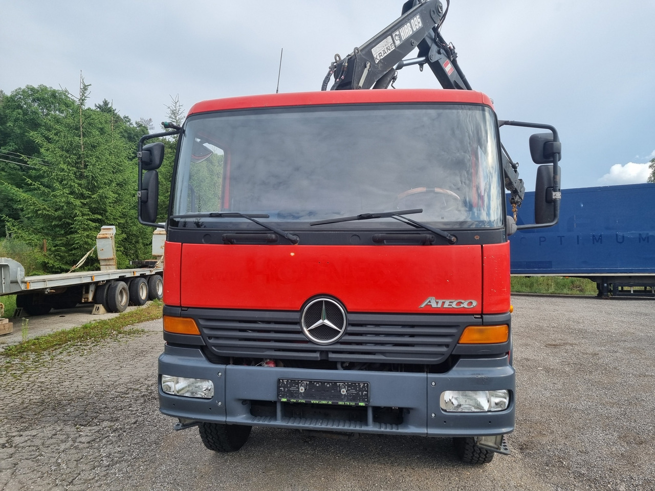 MERCEDES-BENZ ATEGO 1323 4x4 tipper + crane HIAB 095 - شاحنة قلاب, شاحنة كرين: صورة 2 MERCEDES-BENZ ATEGO 1323 4x4 tipper + crane HIAB 095 - شاحنة قلاب, شاحنة كرين: صورة 2