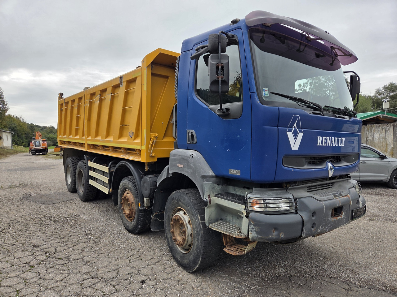 RENAULT KERAX 420.40 PR 8X4 3way tipper Bordamtik - شاحنة قلاب: صورة 3 RENAULT KERAX 420.40 PR 8X4 3way tipper Bordamtik - شاحنة قلاب: صورة 3