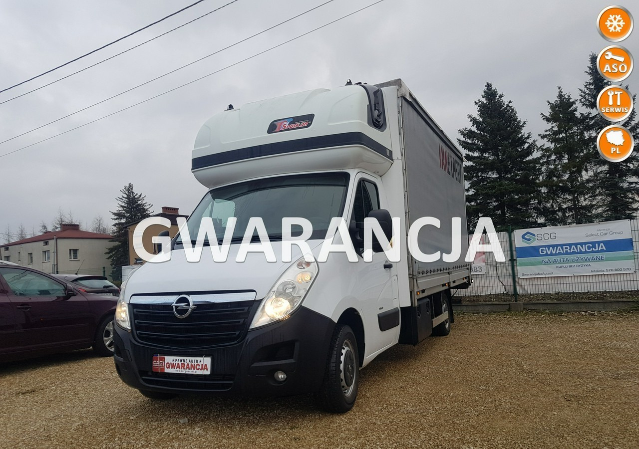 Opel Movano winda *klima* - شاحنة مغلقة بستائر جانبية: صورة 1 Opel Movano winda *klima* - شاحنة مغلقة بستائر جانبية: صورة 1