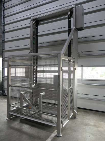 Lachnit lifter for palletboxes 322 L - آلة الغذاء: صورة 3 Lachnit lifter for palletboxes 322 L - آلة الغذاء: صورة 3