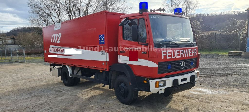 Mercedes-Benz 814 Feuerwehr GWG Edelstahl nur orig. 16.200km 814 Feuerwehr GWG Edelstahl nur orig. 16.200km - شاحنة حريق: صورة 4 Mercedes-Benz 814 Feuerwehr GWG Edelstahl nur orig. 16.200km 814 Feuerwehr GWG Edelstahl nur orig. 16.200km - شاحنة حريق: صورة 4