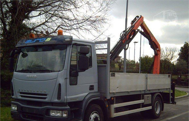 Iveco EUROCARGOeurocargo 160e25 - شاحنات مسطحة, شاحنة كرين: صورة 1 Iveco EUROCARGOeurocargo 160e25 - شاحنات مسطحة, شاحنة كرين: صورة 1
