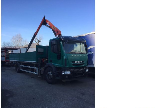 Iveco EUROCARGOeurocargo 180e28 - شاحنات مسطحة, شاحنة كرين: صورة 1 Iveco EUROCARGOeurocargo 180e28 - شاحنات مسطحة, شاحنة كرين: صورة 1