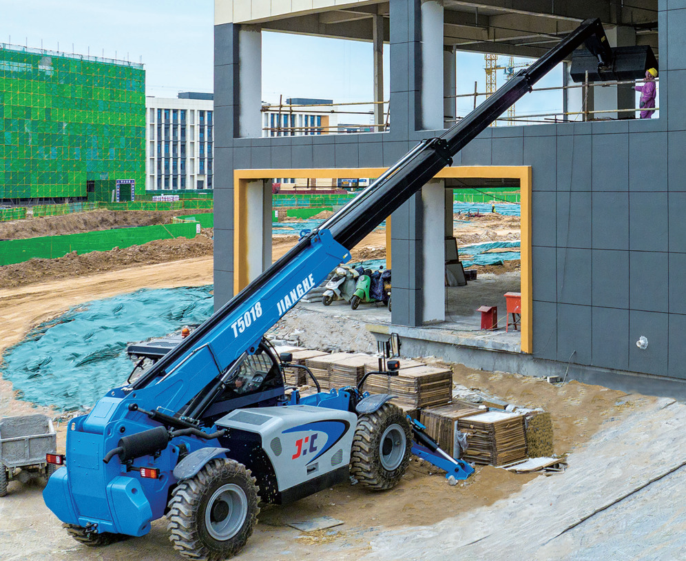 Jianghe T5018 - آلة رفع ونقل تلسكوبية: صورة 1 Jianghe T5018 - آلة رفع ونقل تلسكوبية: صورة 1