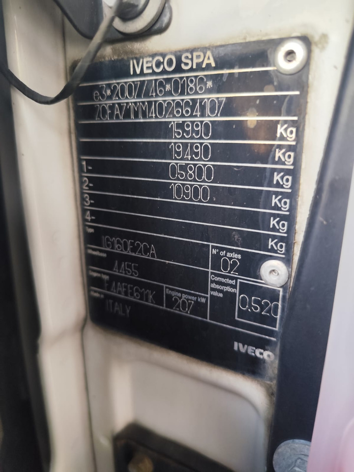 IVECO EUROCARGO 160-280 - شاحنة قلاب, شاحنة كرين: صورة 2 IVECO EUROCARGO 160-280 - شاحنة قلاب, شاحنة كرين: صورة 2