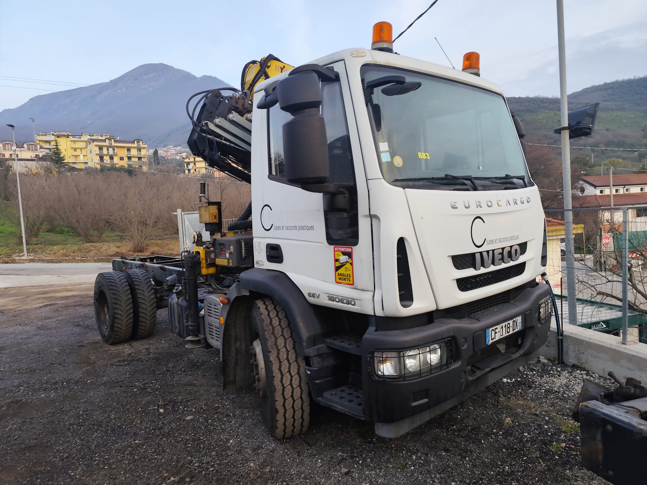 IVECO EUROCARGO 180E30 - شاحنة قلاب, شاحنة كرين: صورة 1 IVECO EUROCARGO 180E30 - شاحنة قلاب, شاحنة كرين: صورة 1
