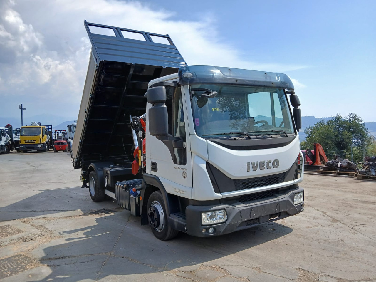 شاحنة كرين, شاحنة قلاب IVECO EUROCARGO 80-210: صورة 43