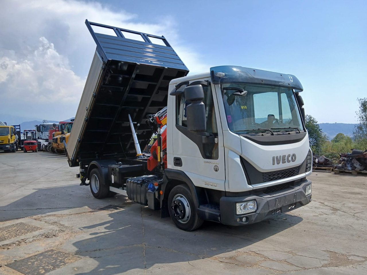 شاحنة كرين, شاحنة قلاب IVECO EUROCARGO 80-210: صورة 42