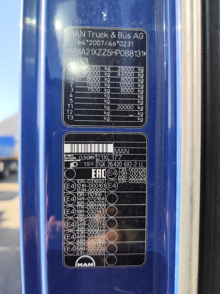 MAN TGX 26.420 - شاحنات مسطحة: صورة 3 MAN TGX 26.420 - شاحنات مسطحة: صورة 3