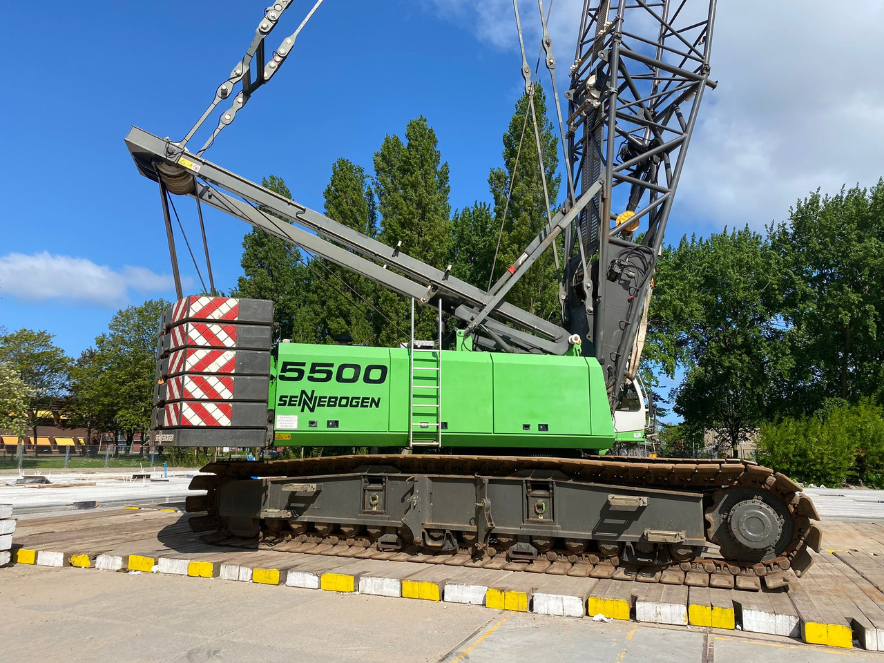 SENNEBOGEN 5500 - رافعة زاحفة: صورة 3 SENNEBOGEN 5500 - رافعة زاحفة: صورة 3