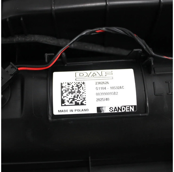 DAF CF Kachelhuis 2302626 Nieuw - مروحة مكيف - شاحنة: صورة 3 DAF CF Kachelhuis 2302626 Nieuw - مروحة مكيف - شاحنة: صورة 3