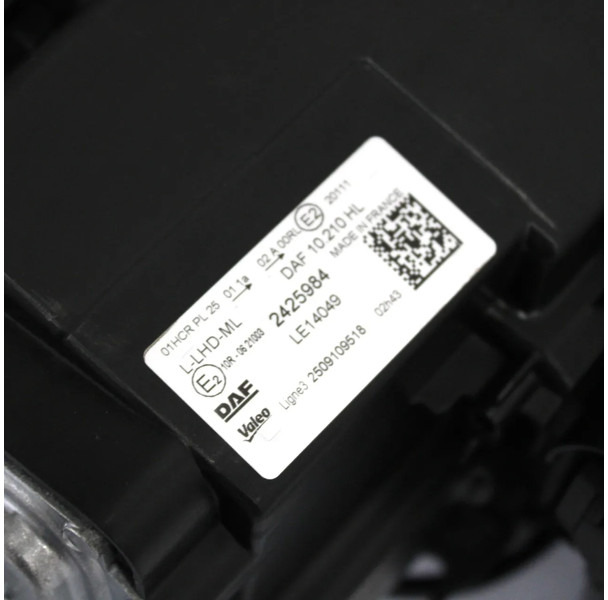 DAF XG Koplamp Links 2188984 Nieuw - المصابيح الأمامية - شاحنة: صورة 3 DAF XG Koplamp Links 2188984 Nieuw - المصابيح الأمامية - شاحنة: صورة 3