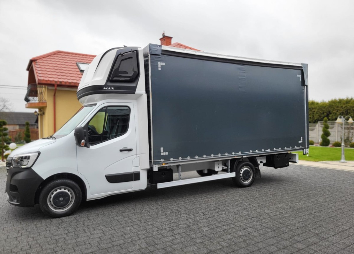 Renault Master 10 europalet Salon Polska - شاحنة مغلقة بستائر جانبية: صورة 1 Renault Master 10 europalet Salon Polska - شاحنة مغلقة بستائر جانبية: صورة 1