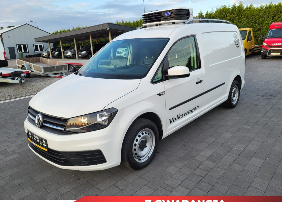 Volkswagen Cady 2.0 Maxi Chodnia na Gwarancji Chłodnia Carier zasilanie 230V - شاحنة توصيل مبردة: صورة 1 Volkswagen Cady 2.0 Maxi Chodnia na Gwarancji Chłodnia Carier zasilanie 230V - شاحنة توصيل مبردة: صورة 1