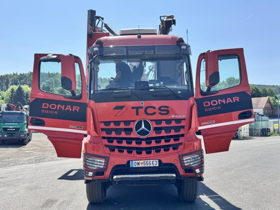 Mercedes-Benz ACTROS 6x4 DONAR 5810K ? Hack-LKW / Mobilhacker | TCS Umwelttechnik - قاطعة الأخشاب, شاحنة: صورة 4 Mercedes-Benz ACTROS 6x4 DONAR 5810K ? Hack-LKW / Mobilhacker | TCS Umwelttechnik - قاطعة الأخشاب, شاحنة: صورة 4