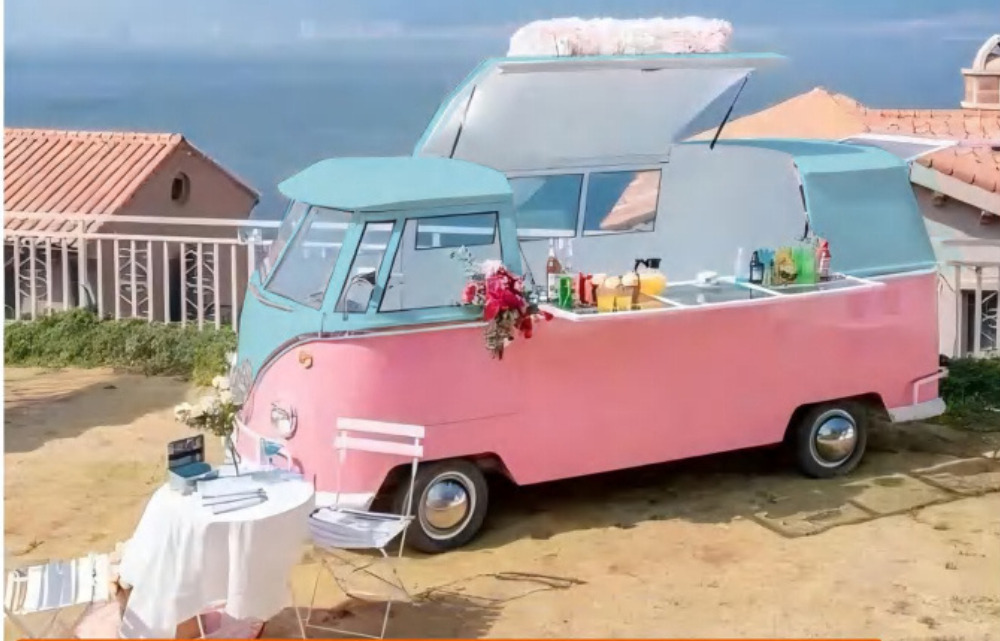Deli Star Trailer Retro Minivan FR 4300 Electric - بيع مقطورة: صورة 2 Deli Star Trailer Retro Minivan FR 4300 Electric - بيع مقطورة: صورة 2