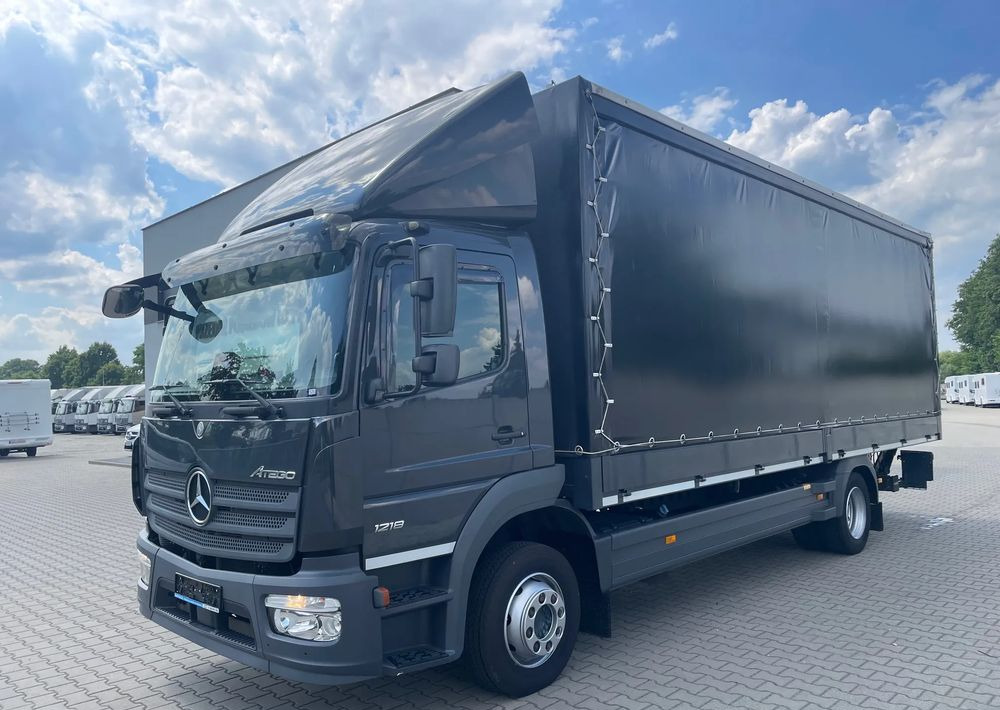 Mercedes-Benz ATEGO 1218 - شاحنة ذات ستائر جانبية: صورة 2 Mercedes-Benz ATEGO 1218 - شاحنة ذات ستائر جانبية: صورة 2