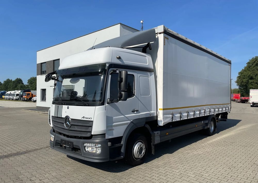 Mercedes-Benz ATEGO 1221, KABINA SYPIALNA! - شاحنة ذات ستائر جانبية: صورة 2 Mercedes-Benz ATEGO 1221, KABINA SYPIALNA! - شاحنة ذات ستائر جانبية: صورة 2