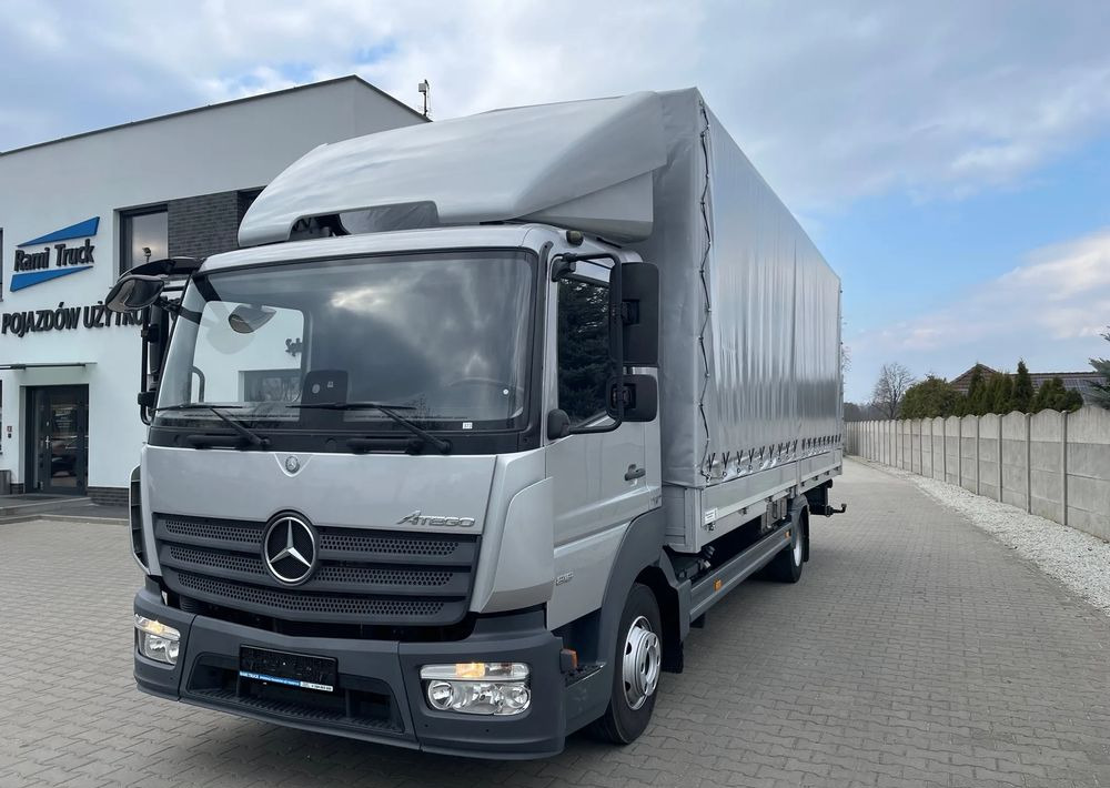 Mercedes-Benz ATEGO 818 KLIMA, WEBASTO - شاحنة ذات ستائر جانبية: صورة 1 Mercedes-Benz ATEGO 818 KLIMA, WEBASTO - شاحنة ذات ستائر جانبية: صورة 1