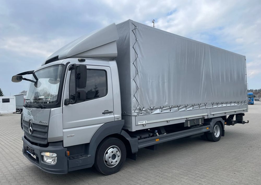 Mercedes-Benz ATEGO 818 KLIMA, WEBASTO - شاحنة ذات ستائر جانبية: صورة 2 Mercedes-Benz ATEGO 818 KLIMA, WEBASTO - شاحنة ذات ستائر جانبية: صورة 2