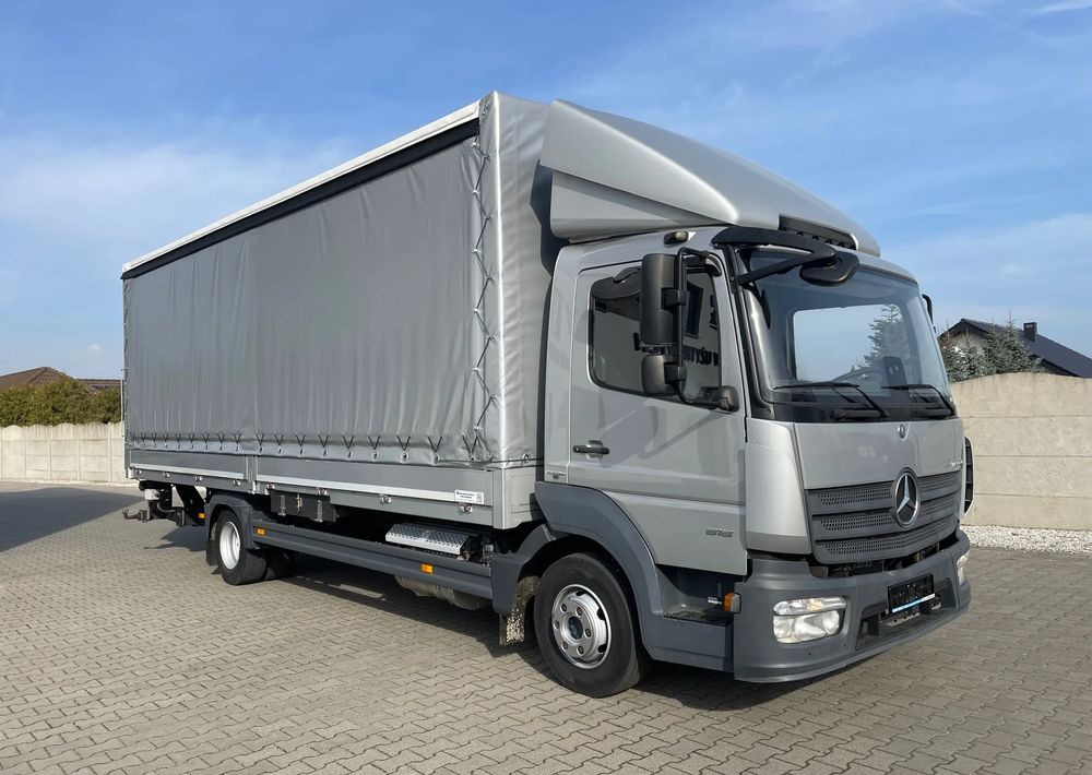 Mercedes-Benz ATEGO 818 Klima, Webasto, Burtofirana! - شاحنة ذات ستائر جانبية: صورة 1 Mercedes-Benz ATEGO 818 Klima, Webasto, Burtofirana! - شاحنة ذات ستائر جانبية: صورة 1