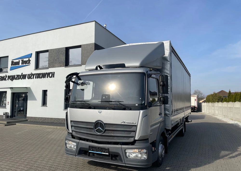 Mercedes-Benz ATEGO 818 Klima, Webasto, Burtofirana! - شاحنة ذات ستائر جانبية: صورة 1 Mercedes-Benz ATEGO 818 Klima, Webasto, Burtofirana! - شاحنة ذات ستائر جانبية: صورة 1